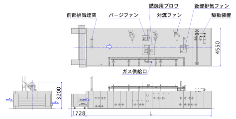 トレイオーブン姿図